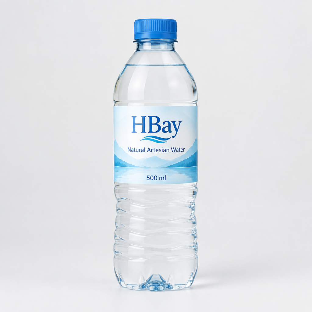 HBay Natural Artesian Water 500 ml bottle